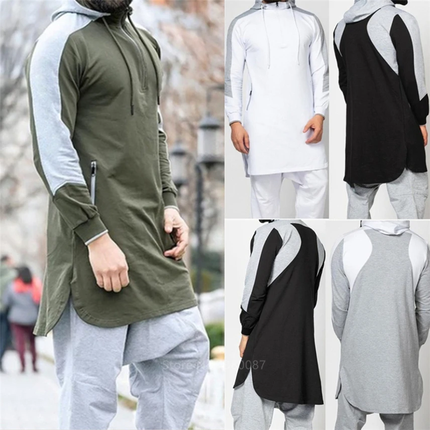 Новинка мужская одежда Jubba Thobe мусульманская Арабская Исламская абайя Дубай