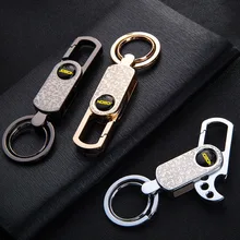 For Toyota Corolla Honda Civic Suzuki Sx4 Volkswagen Renault Volvo Keychain Funny High-End Car Key Ring Men's Waist Key Holder