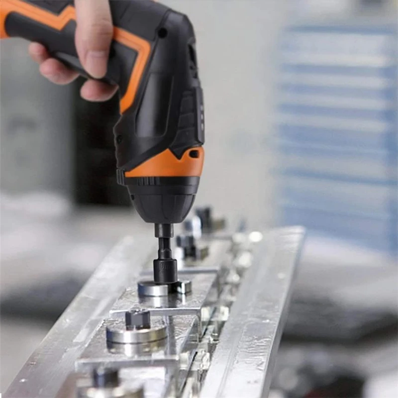 Precision screwdriver set screwdriver set hex sockets set magnetic screwdriver bit set hexagonal screwdriver set hexagon screwdriver bit screwdriver bit 10Pcs 1/4 Inch Hex Shank Power Nut Driver Drill Bit Set Metric / Imperial Socket Wrench Screw Screwdriver