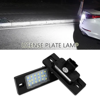

No Error SMD LED Number License Plate Light Lamp White For Cayenne 2002-2010 For VW GOLF4 Variant/Golf5 Variant /Passat