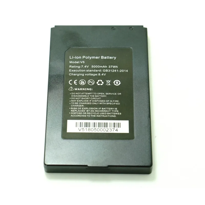 7.4 V /5000mAh Lithium Ion Polymer Battery for CCTV Testers X7 or IPC9800 Plus