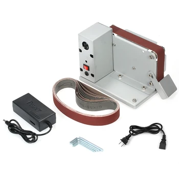 

Belt Sander Multi-Function Sand Belt Machine Mini Belt Sander Electric Grinder Small Grinding Wheel Machine Power Tool