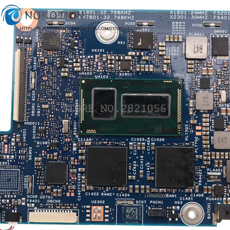 14210-1 14210-1N 448.03E07.001N For ACER Aspire Switch 12 SW5-271 Tablet Motherboard 12.5 inch SR23C M-5Y10C CPU 4G RAM