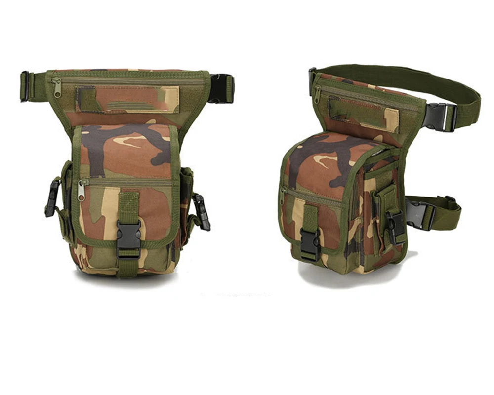 Military Tactical Drop Leg Bag Tool Fanny Thigh Pack Hunting Bag Waist Pack Motorcycle Riding Multifunction Military Waist Packs