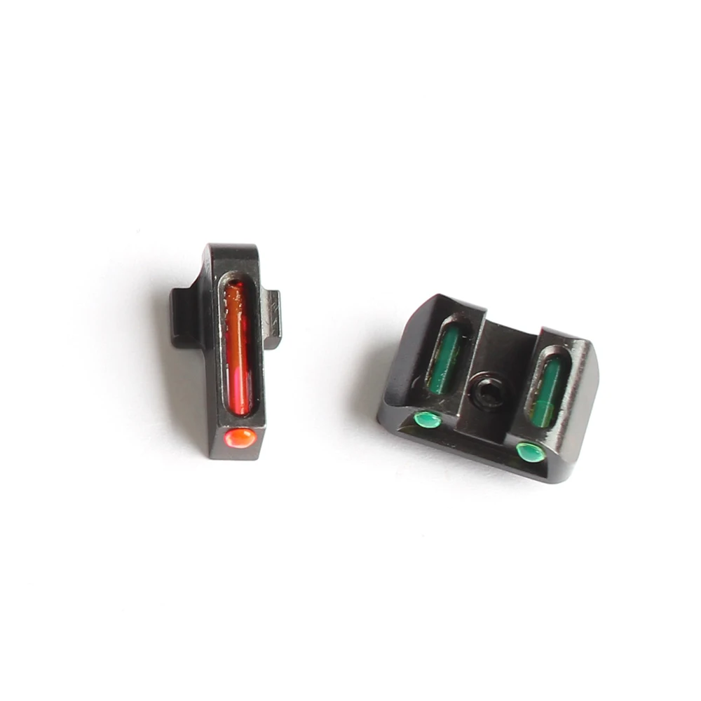 Red Front Green Rear Sig Sauer передний и задний прицел красный зеленый светильник волокно прицельные инструменты для P320 - Цвет: Red Front Green Rear