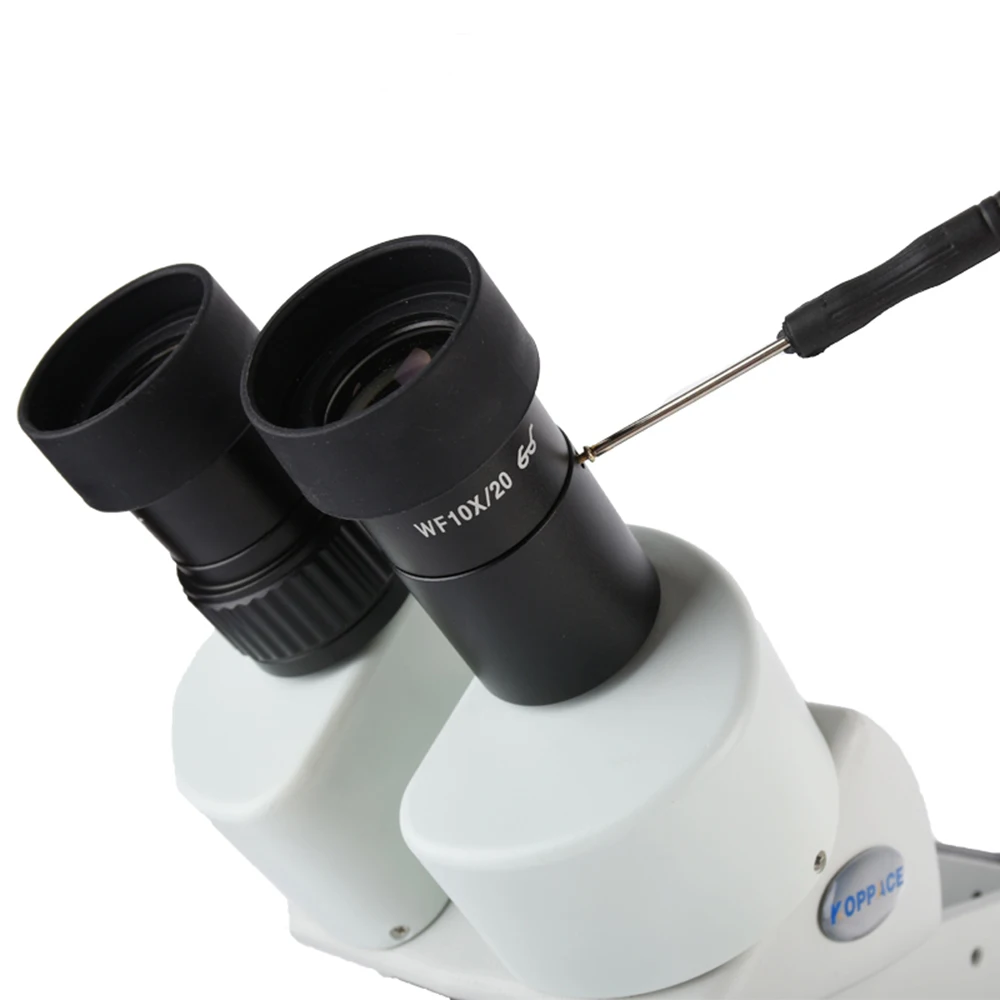  KOPPACE KP-6024-L2 Dual Arm bracket Binocular Microscope WH10X/20 Eyepieces 20X and 40X Magnificati