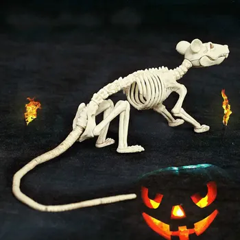 

Halloween Skeleton Plastic Toy Skeleton Anatomical Model Skeleton for Halloween Party Haunted House Decoration Animal Props Toys
