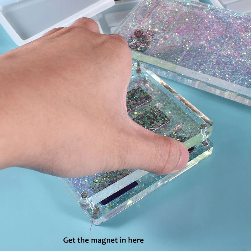Game Card Holder Resin Mold Diy Card Case Holder & Organizer Silicone