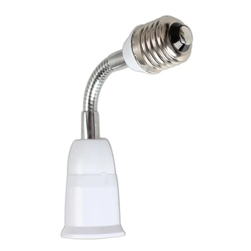 

E27 To E27 Flexible 18.5cm Extend Base LED Light Adapter Converter Socket