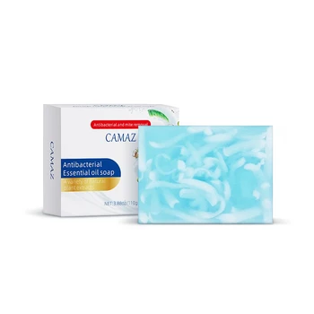 

Antibacterial And Mite Removal Botanical Skin Care Essential Oil Soap Shrink Pores Deep Cleansing Handmade Facial Soap