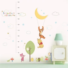 Best Price Disney cartoon winnie pooh growth chart wall stickers bedroom home decor diy animals height measure wall decals pvc mural art Best Price Disney cartoon winnie pooh growth chart wall stickers bedroom home decor diy animals height measure wall decals pvc mural art
