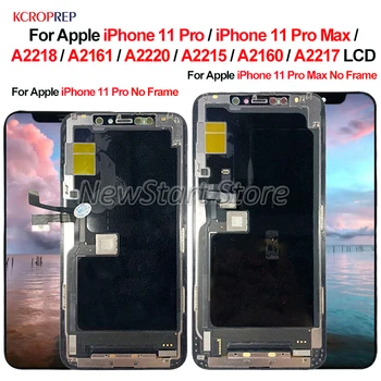 

For Apple iPhone 11 Pro 11 Pro Max LCD Display Touch Screen Digitizer Assembly For iPhone A2218 A2161 A2220 A2215 A2160A2217 lcd