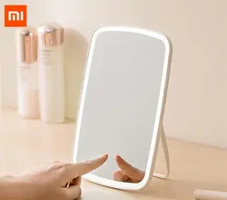 Xiaomi Mijia светодиодный зеркало для макияжа с сенсорным управлением светодиодный светильник с естественным освещением регулируемый угол