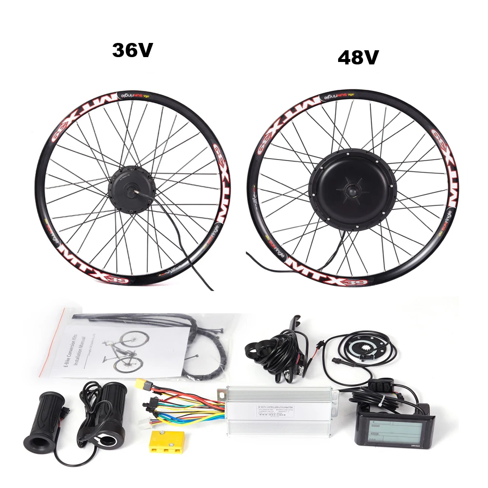 Mtx33 Mtx39 Rim 250w- 1500w Ebike Kit 