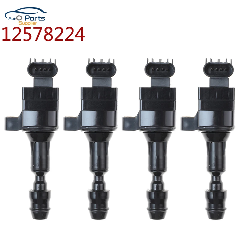 

Катушки зажигания 12578224 для CHEVROLET BUICK PONTIAC SATURN GMA SAAB 50081C 12578244 D516C UF491 D522C UF645 12629646, 4 шт.