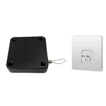 

Door Closer Automatic Door Closer Punch-Free Automatic Drawstring Door Closer Bracket Door Automatic Closer For Doors