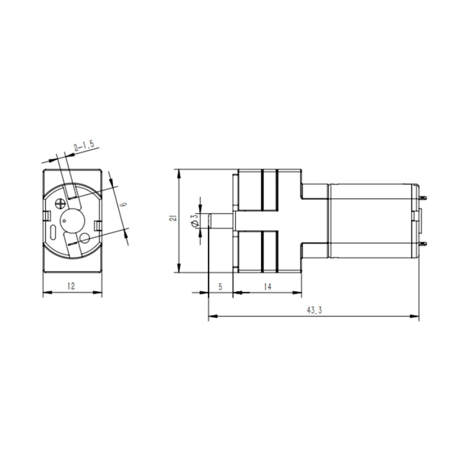 sphygmomanômetro com motor da escova, bomba de