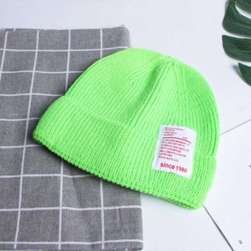 baby Beanies Knit Hat Winter Cap For knitted Cap Boys Thicken Hedging Cap Fashion Warm knit Beanie