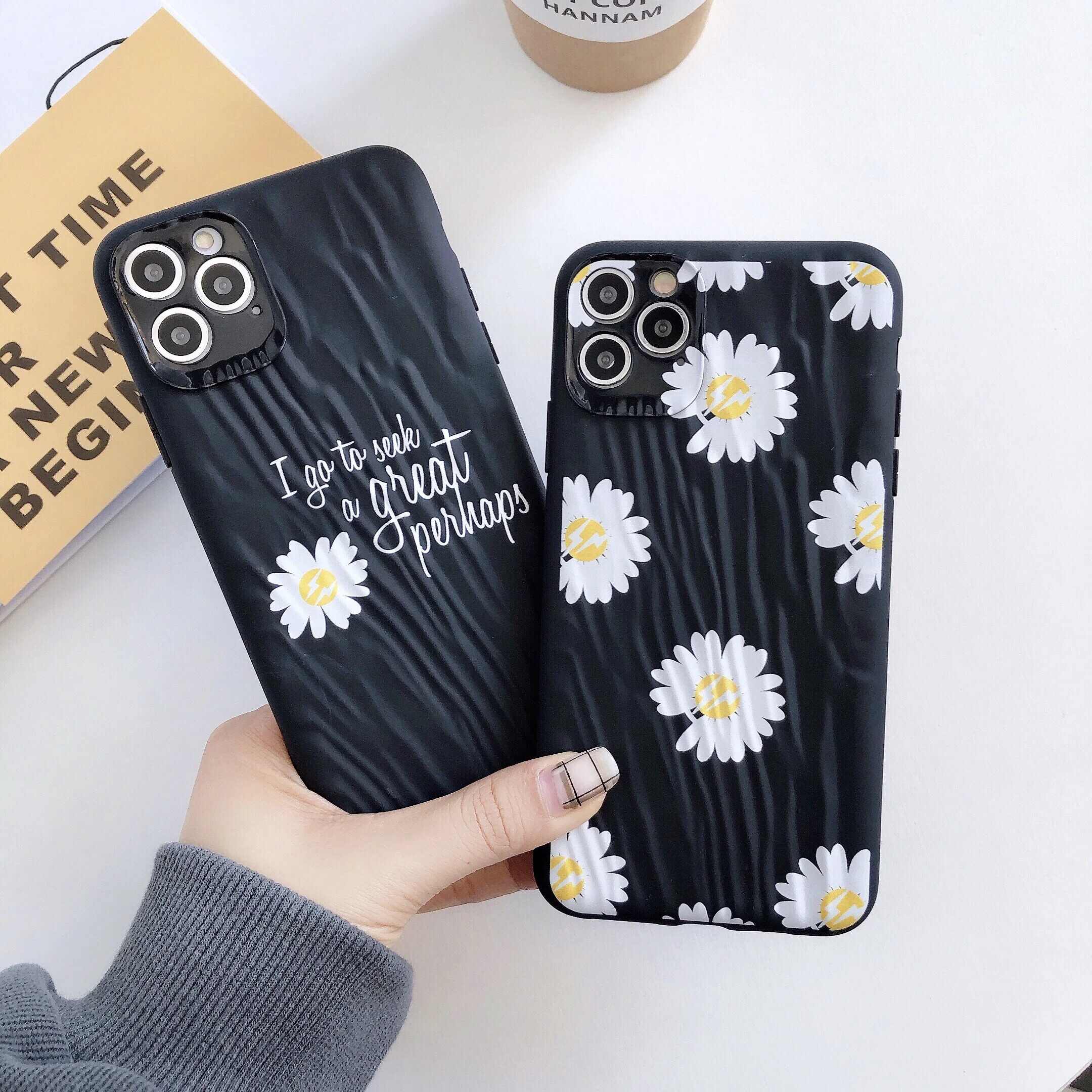 Хризантема цветы матовый чехол для телефона iPhone 11 Pro Max X XR XS 6 6s 7 8 Plus мягкая задняя