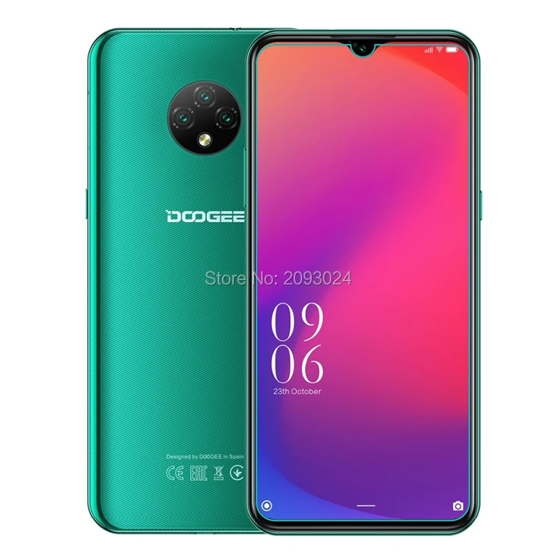 Закаленное стекло 9H для смартфона Doogee X95 защитная стеклянная пленка защита