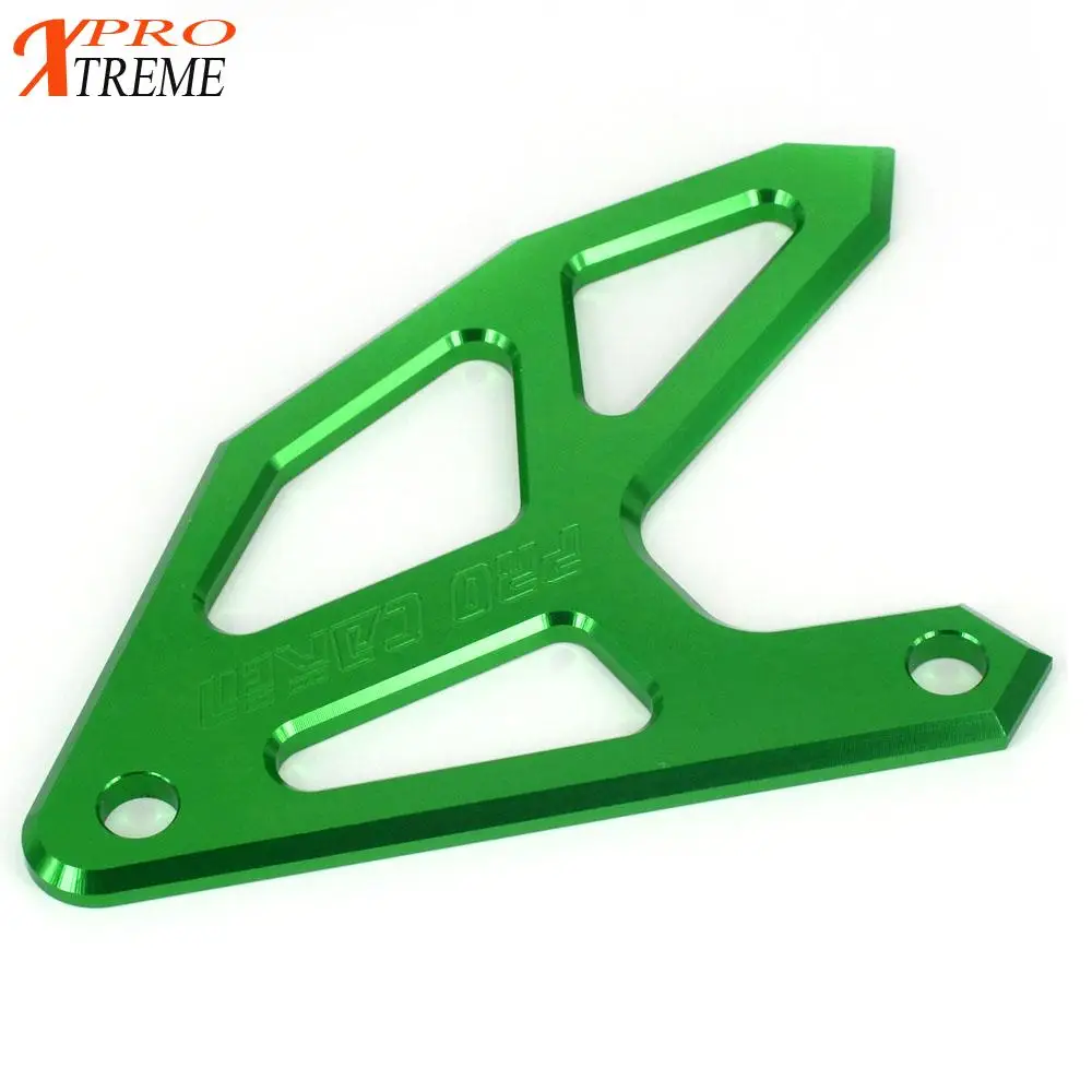 Мотоцикл CNC Задний дисковый ротор Тормозная Защита Крышки для Kawasaki KLX450R 2007 2009 KX125