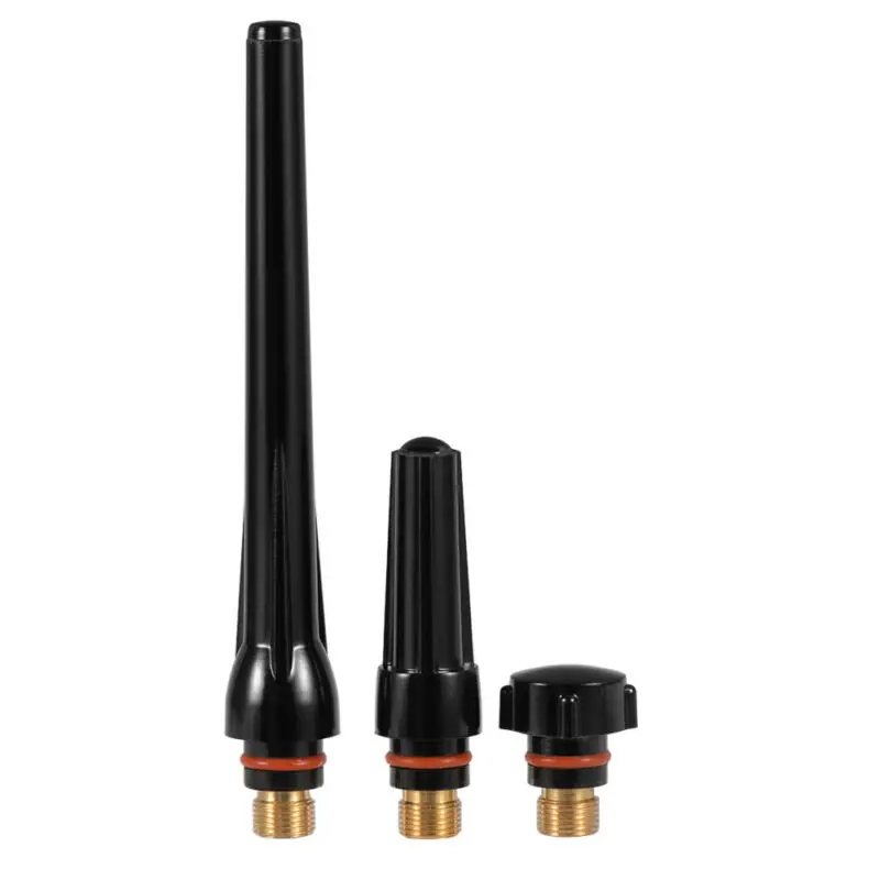 Flexible Tig Welding Torch Head Body W/ Short /med/long Back Cup Consumables Set