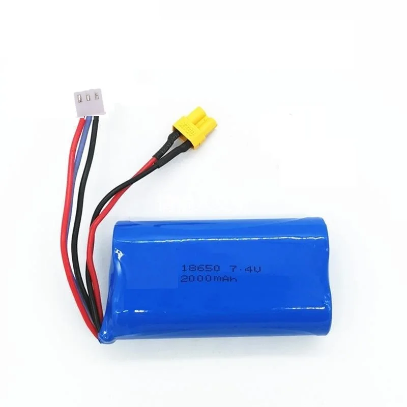 RC, acessórios, 7.4V, 2000mAh, tomada XT30, 1580-005, 1-6 PCes