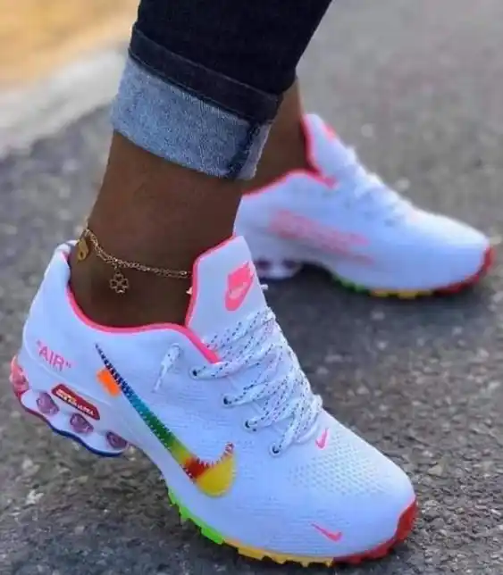 nike shox reax run multicolor