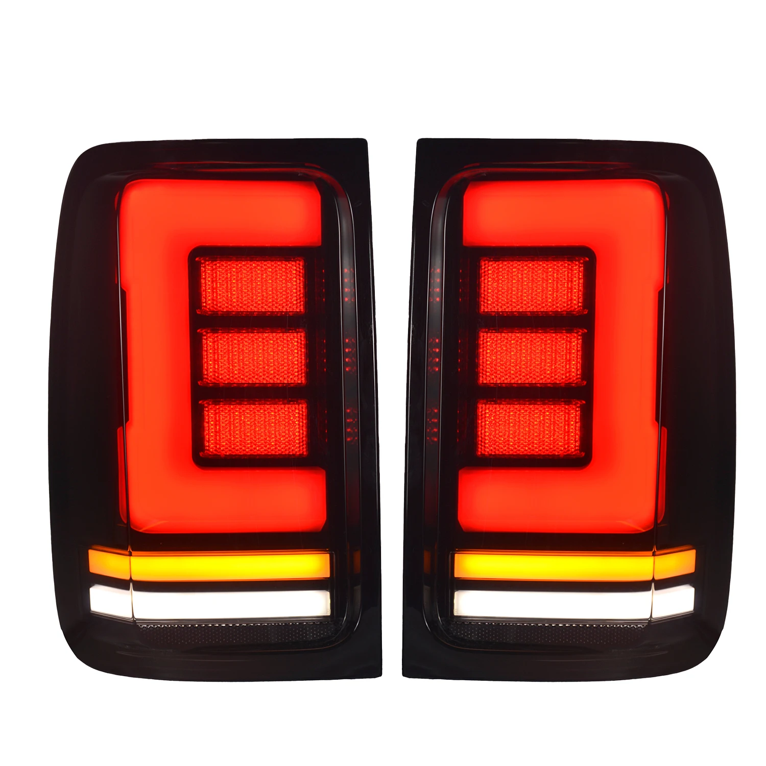 Auto Led Lamps Vw Amarok V6 Rear Lights With Turn Signal Storbe Reverse
