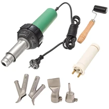 220 В 1500 Вт 50 Гц электронные пистолеты с горячим воздухом пластиковая Сварочная горелка сварочный аппарат Набор тепловых горячих инструментов+ сварочный наконечник машина с наконечником Flato