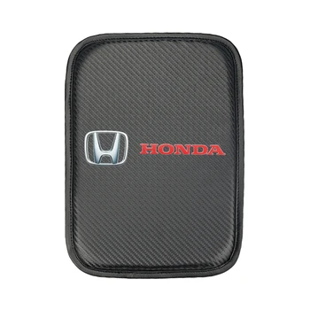 

1pcs car styling decoration protection armrest box pad Center console Support For Mugen Power Honda Civic Accord CRV Hrv Jazz