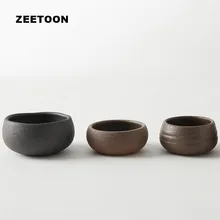 120 мл Исин фиолетовая глиняная чашка для чая в японском стиле грубая керамика чайная чашка мастер чайный набор кунг-фу креативный винтажный домашний декор Новинка