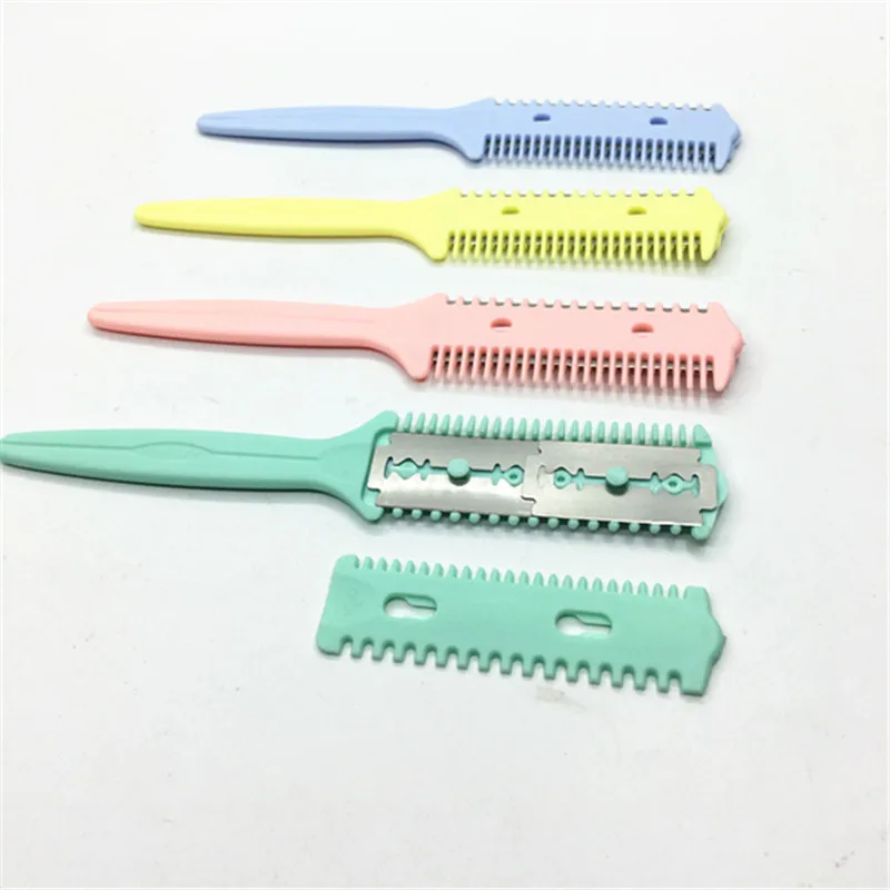 

Double-sided knife haircut comb New design Barber Scissor Hair Cut Style Razor Magic Blade Comb Haircut Tool New Arrival