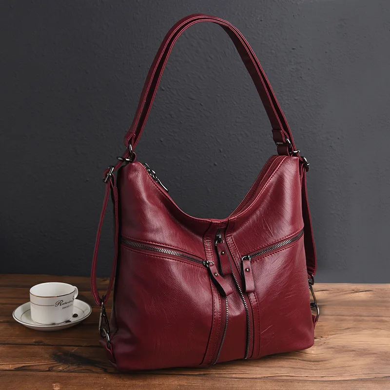 

Bag Woman Package 2019 Single Shoulder Package Messenger Will Capacity Three Use Backpack