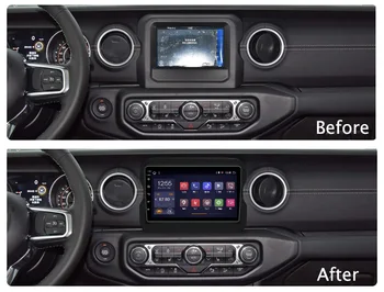 

sehngtu HOT SALE IPS 2.5D 9 inch Android 8.1 Car Radio DVD Player Navigation Audio Video SWC for Jeep wrangler 2018