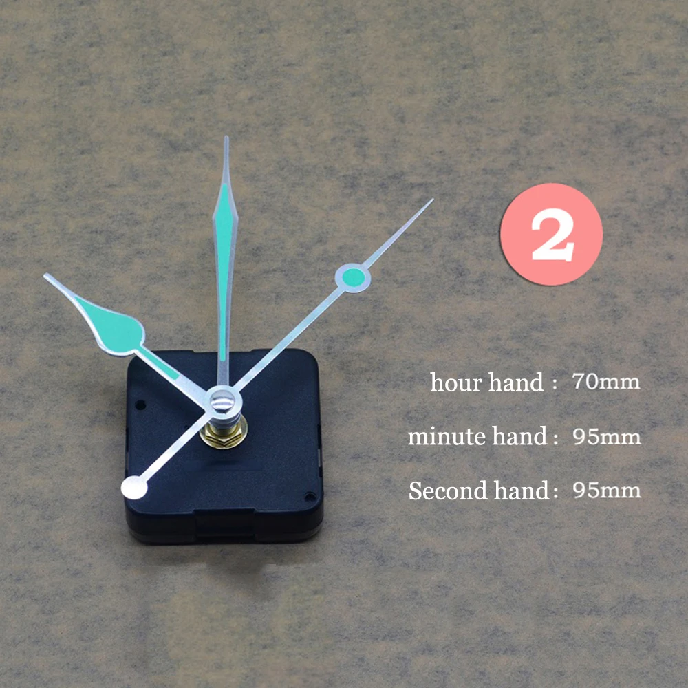 DIY Wall Clock Movement Hanging Quartz Watch Silent Clock Mechanism repair Movement Wall Clock Mechanism Parts 2