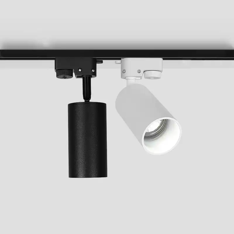 Gu10 Bulb Led Track Light Spot Light Ceiling Mounted Rail Track