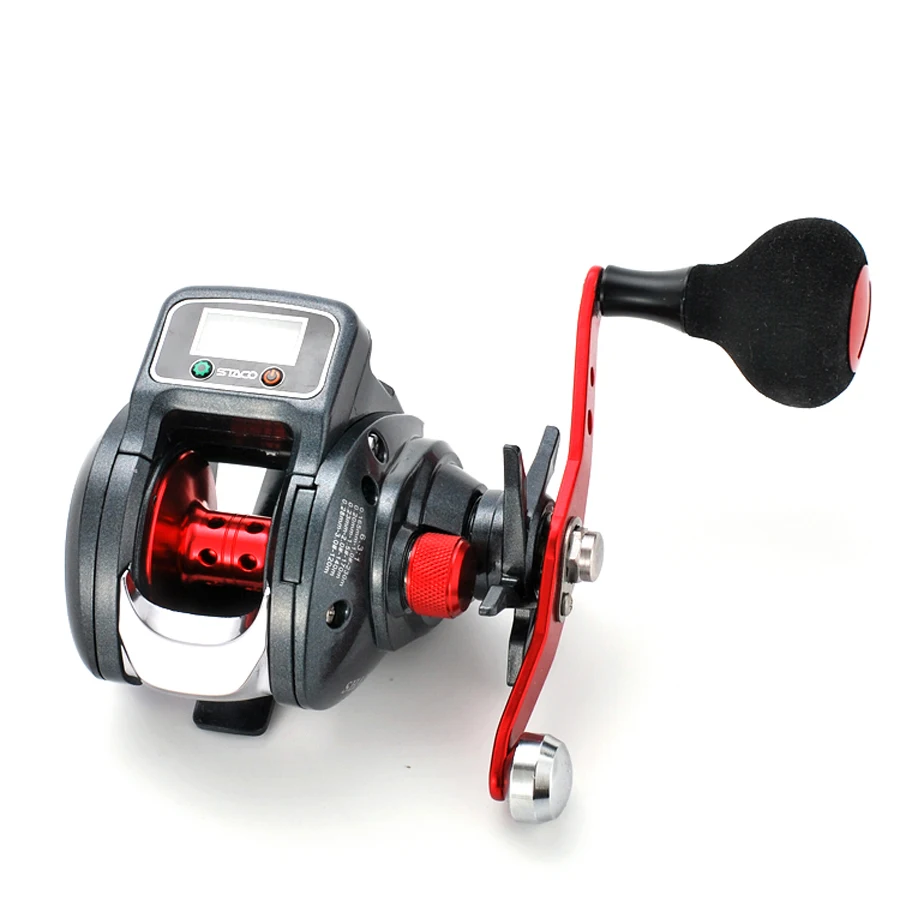 13+1 Ball Bearing Left / Right Fishing Reel with Digital Display Baitcasting Line counter Reel 6.3:1 Casting Reel 13+1 Ball Bearing Left / Right Fishing Reel with Digital Display Baitcasting Line counter Reel 6.3:1 Casting Reel