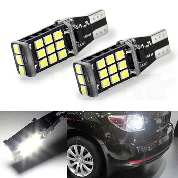 

2x T15 W16W LED CANBUS 2835 Chip High Power Backup Reverse Light For Mazda 8 cx-3 cx3 cx-5 cx5 8 cx 5 m8 rx8 m5 2008