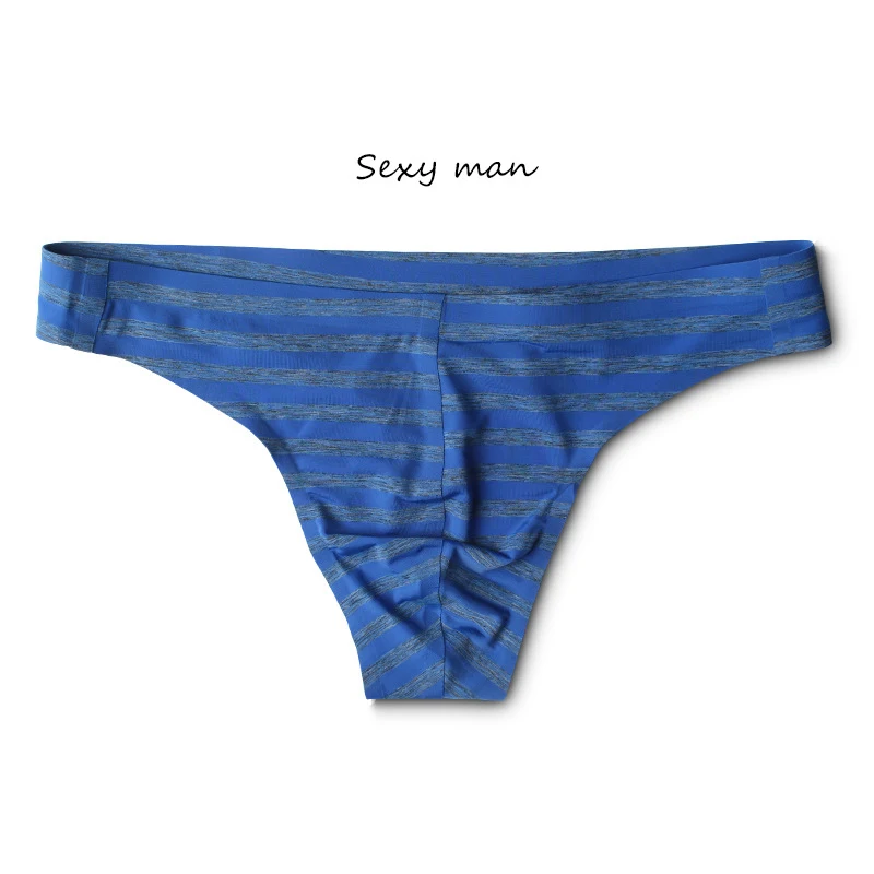 Мужские трусы слипы из хлопка темно синие хлопковые сексуальное нижнее белье для