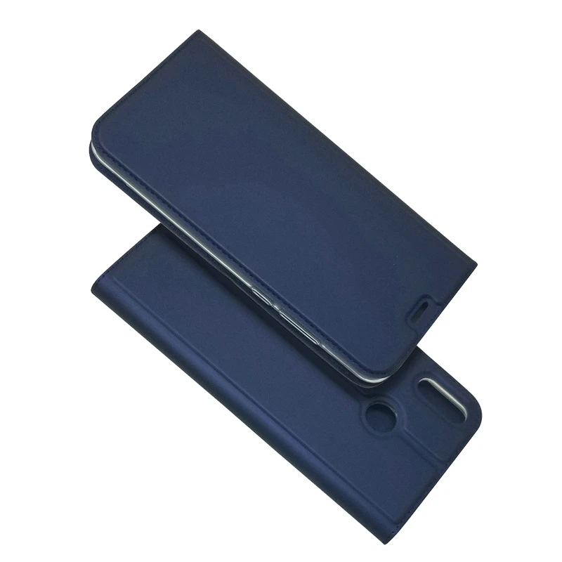 Кожаный чехол бумажник для Huawei Honor 8X 8C откидной автоматический закрытый