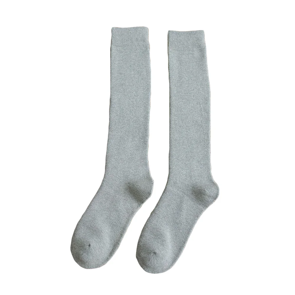 Женские однотонные длинные носки повседневные толстые теплые удобные женские носки до середины икры WATHC0041