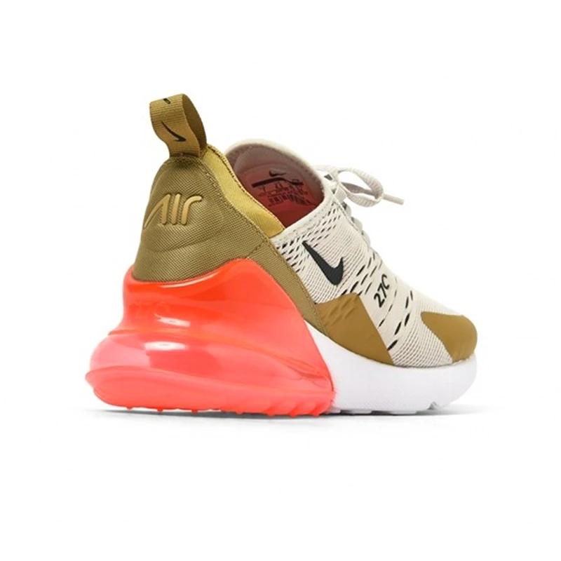 Оригинальные женские кроссовки для бега Nike AIR MAX 270, черные Нескользящие износостойкие легкие спортивные кроссовки AH6789, лидер продаж