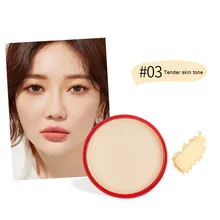 1 шт. томатная прессованная пудра для лица консилер контроль масла осветление установка макияж V9-Drop