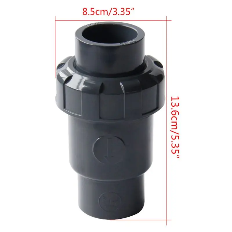 Generic Pvc Pipe Fittings Check Valve Plumbing System Fittings 20mm