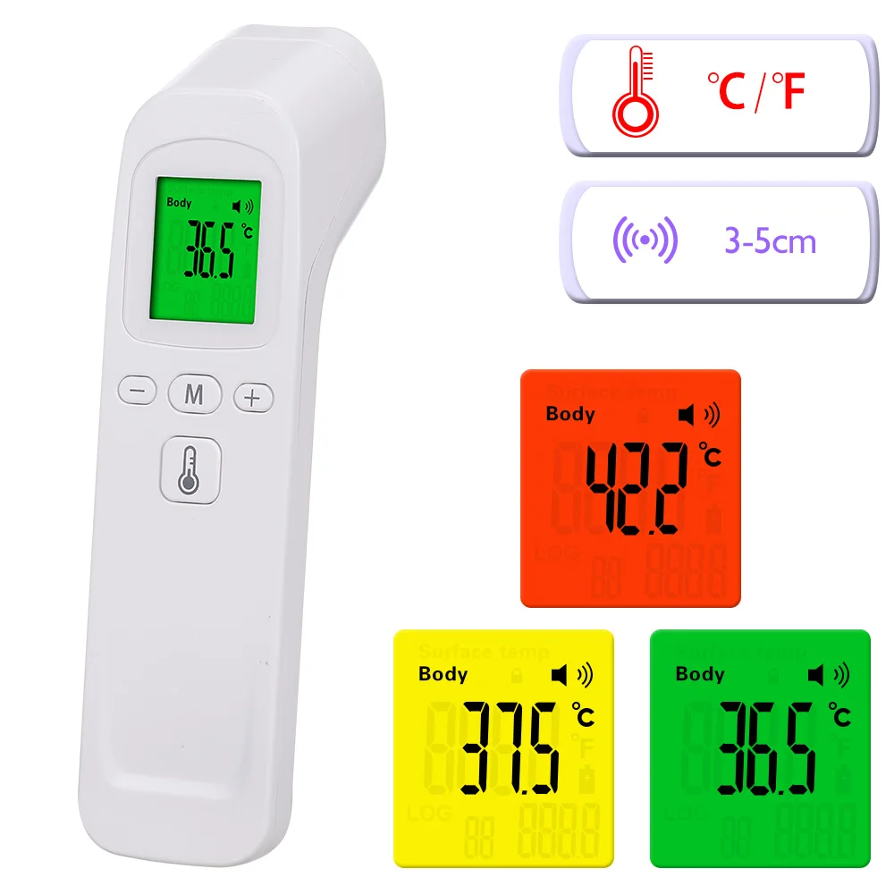 Hot Sale Baby Thermometer Infrared Digital LCD Body Measurement Forehead Ear Non-Contact Adult Fever IR Children Termometro