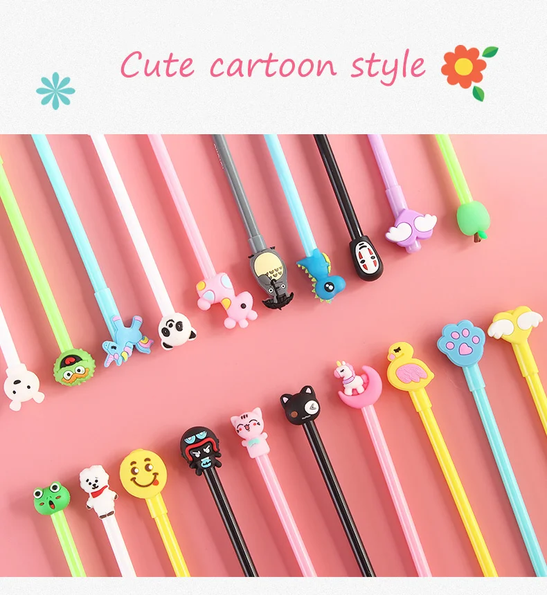 20Pcs/Set Gel Pen Unicorn Pen Stationery Kawaii School Supplies 2 Hcea9a5b3a6654c88b48bd48cecccf50dG