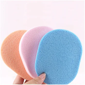 

50pcs Wash Face Sponge Facial Cleansing Sponge Fashion Makeup Tools Compressed Pad Powder Puff (Random Color)