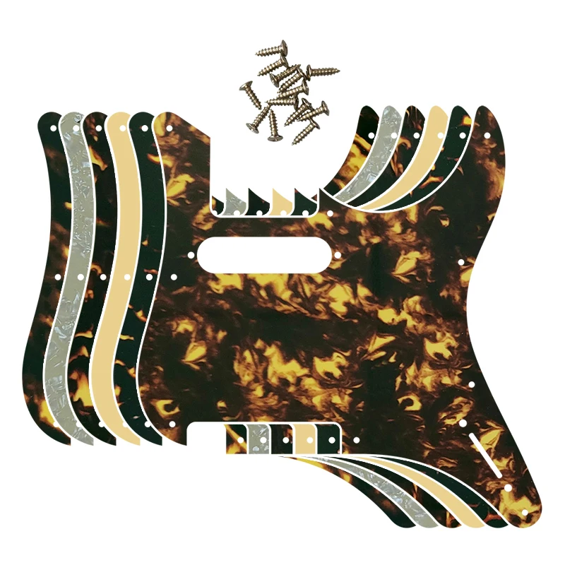 Fei Man Custom Guitar Parts Per Mij Japan Yamaha Pacifico 302S Pickup Hole Chitarra Elettrica Battipenna Scratch Plate Modello Fiamma