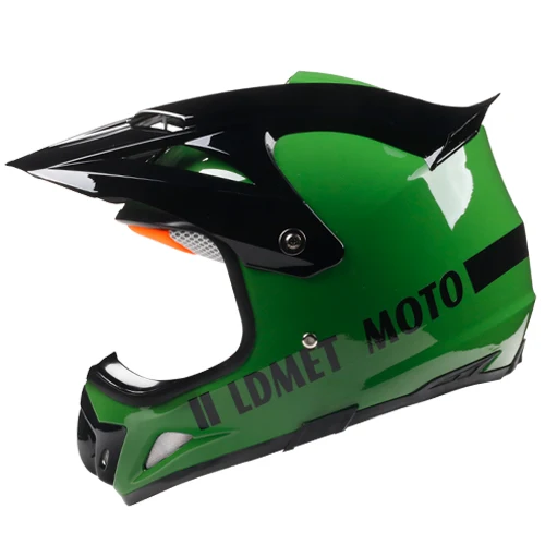 8 Мотоциклетный шлем для мотокросса, мотоциклетный шлем Casco de Moto, внедорожный шлем для спуска на гору, шлем в горошек, одобренный гоночный квадроцикл - Цвет: 8